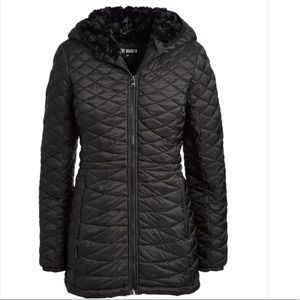 COPY - Black Faux-Fur Steve Madden Parka - women